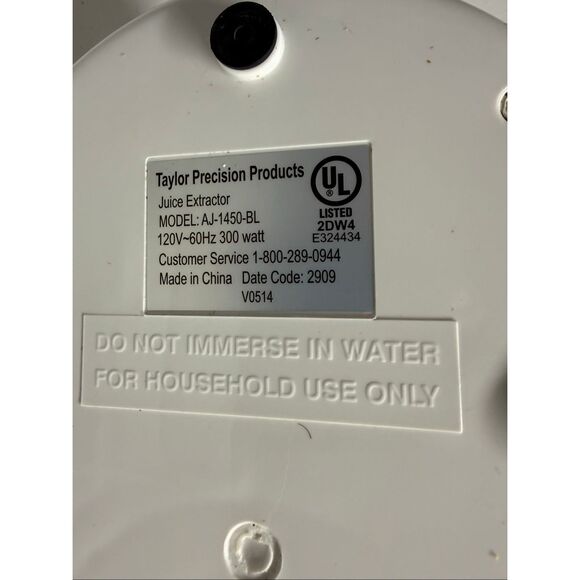 Taylor Juice Extractor - Picture 7 of 10